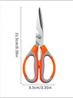 Multipurpose Kitchen Scissors 8.5 Inch – Heavy-Duty Household Shears for Cutting Food, Packaging & Everyday Tasks