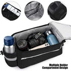 Bicycle Rear Rack Bag – Waterproof Bike Trunk Storage Bag with Reflective Strips