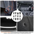 1105-Piece Automotive Retainer Clips & Fasteners Kit – 32 Sizes Car Body Trim Panel Rivets, Bumper Clips, Door Panel Push Pins with Removal Tools & Storage Organizer