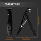 Long Handle Toenail Clippers for Seniors – Sharp Angled Head Thick Nails