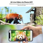Solar Powered Trail Camera – Outdoor Wildlife Game Camera with Built-In Solar Panel, Night Vision & Motion Detection