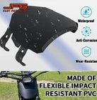 ODI Black Number Plate With Zip Ties For Downhill MTB's EBikes Surrons