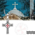 Cross Pendant Necklace – Vintage Christian Cross Necklace with Detailed Design, Religious Jewelry for Men & Women
