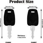 Share 2x TSA007 TSA002 Master Luggage Keys Universal Travel Suitcase Lock Keys Set UK