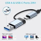 USB C Hub Multiport Adapter – USB 3.0 Ports, SD & MicroSD Card Reader, 3.5mm Audio & USB-C Connector