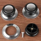 2 Pcs Universal Pot Lid Handles – Stainless Steel Replacement Knobs for Cookware, Pan & Saucepan Lids