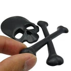 Skull Face Mask with Crossed Bone Accessories – Halloween Costume Party Novelty Prop for Cosplay, Dress-Up & Decorations