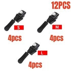 Share 12 Pack Universal Quick Fix Zipper Repair Kit Detachable Slider Replacement