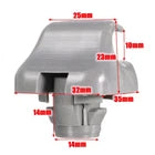 Car Sun Visor Clip Replacement – Universal Sun Visor Retainer Holder Hook Mount for Automotive Interior