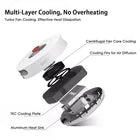 OnePlus Smoke Detector Alarm – Wireless Photoelectric Smoke Sensor for Home & Office Safety