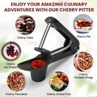 Cherry Pitter & Stone Remover – Manual Handheld Cherry Seed Extractor