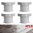 Heavy-Duty Plastic Bed Risers – Furniture Leg Elevators for Extra Height & Storage Space