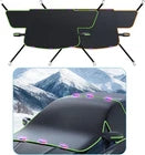 Universal Car Windshield Snow Cover – Winter Frost & Snow Protection Shield with Magnetic Fasteners for Windshield and Vehicle Windows