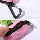 Pink Portable Dog Waste Bag Dispenser with Carabiner Clip – Pet Poop Bag Holder