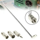 Universal Telescopic Radio Antenna with Multiple Connector Adapters