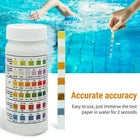 Pool & Spa Water Test Strips – 50/100 Count Multi-Parameter Water Quality Testing Kit for Swimming Pools, Hot Tubs & Spas