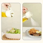 Large Capacity Cooking Oil Sprayer & Dispenser Bottle – Refillable Manual Oil Mister with Ergonomic Handle for Cooking, Grilling, Baking & Salad