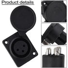 12V Universal Car Power Socket – Automotive Cigarette Lighter DC Outlet with Mounting Bracket
