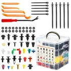 1105-Piece Automotive Retainer Clips & Fasteners Kit – 32 Sizes Car Body Trim Panel Rivets, Bumper Clips, Door Panel Push Pins with Removal Tools & Storage Organizer
