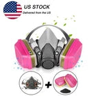 6200 3 Piece Suite Respirator Painting Spraying Face Gas Mask Facepiece 60926