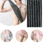 Long Exfoliating Back Scrubber Towel – Double-Sided Bath Shower Body Scrub Cloth