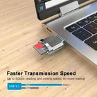 Type C To Micro SD TF Card Reader OTG USB Adapter Converter For Samsung Phone
