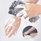 Long Exfoliating Back Scrubber Towel – Double-Sided Bath Shower Body Scrub Cloth