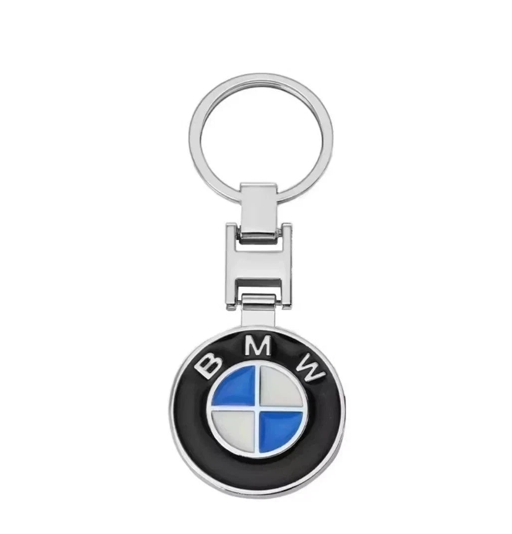 BMW Keychain Metal Emblem Style Black keyring for all Models USA SELLER