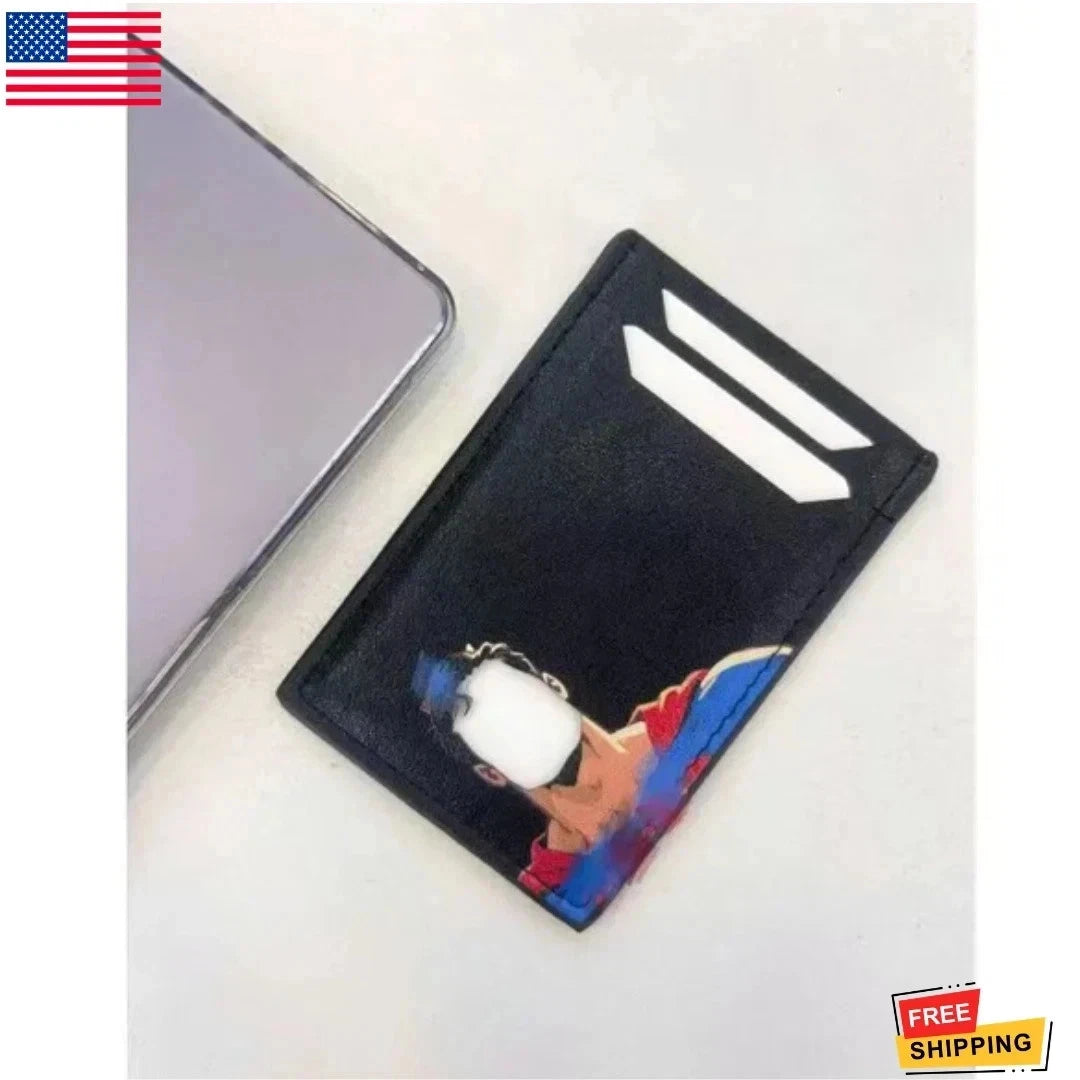 Superman Card Holder Wallet • Slim PU Leather ID Credit Card Case • Hero Design