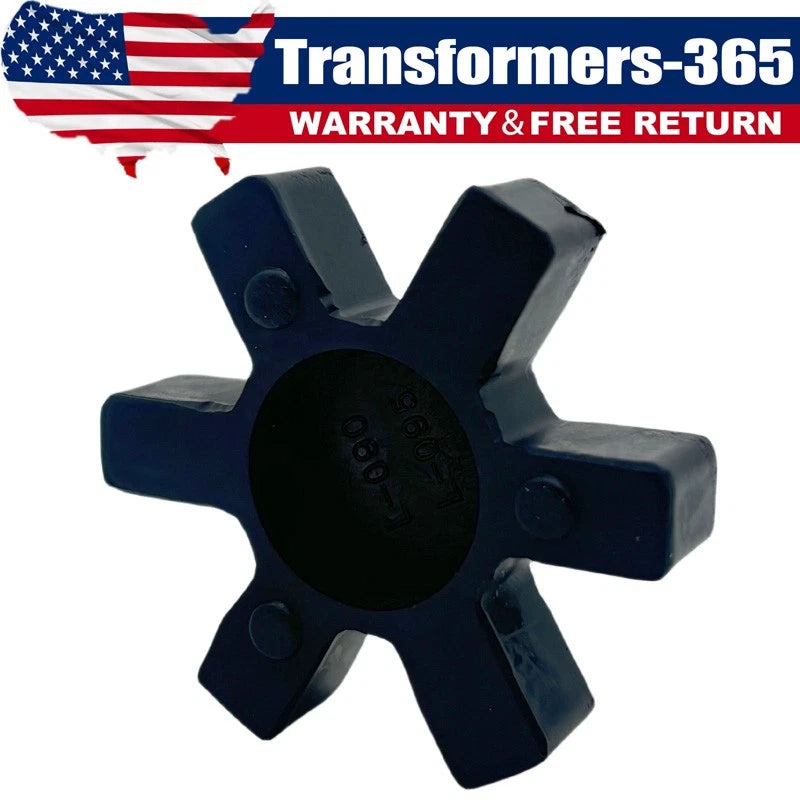 LO95 / L090 Rubber Spider Insert Fits L-095 & L090 Lovejoy Martin L-Jaw Coupling