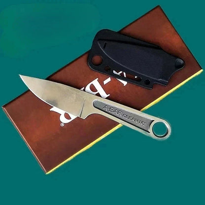 Ka-Bar Wrench Fixed Knife 3" Blade 425 Carbon Steel One Piece free shipping.