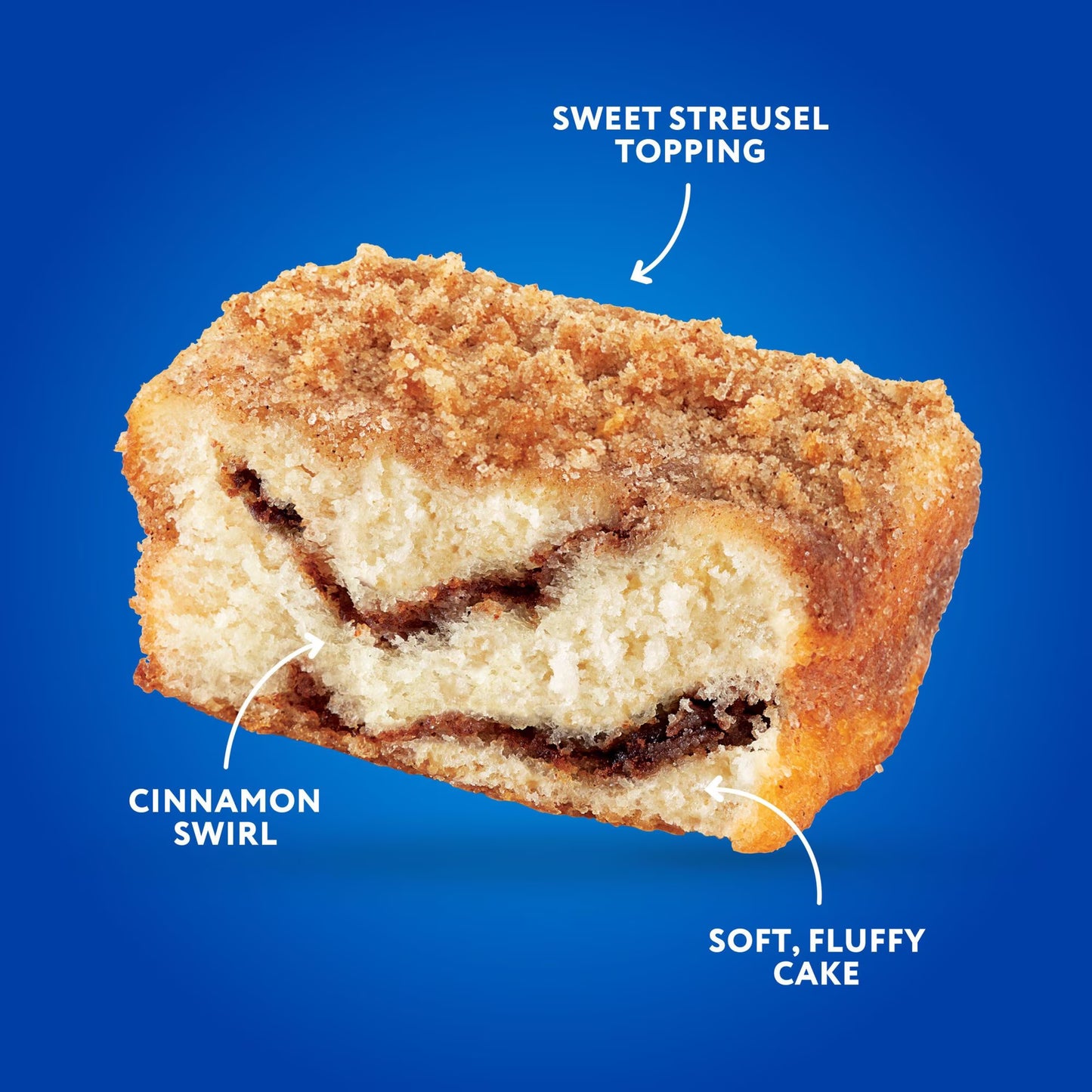 Hostess Coffee Cakes, Cinnamon Streusel Snack Cakes, 20.25 oz Box (14 Count)